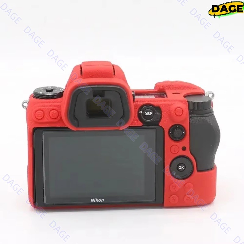 ยางซิลิโคนอ่อนนุ่มเกราะกล้องสําหรับ Nikon Z5 Z6 Z7 Z6II Z7II D600 D610 D750 ป้องกันยาง