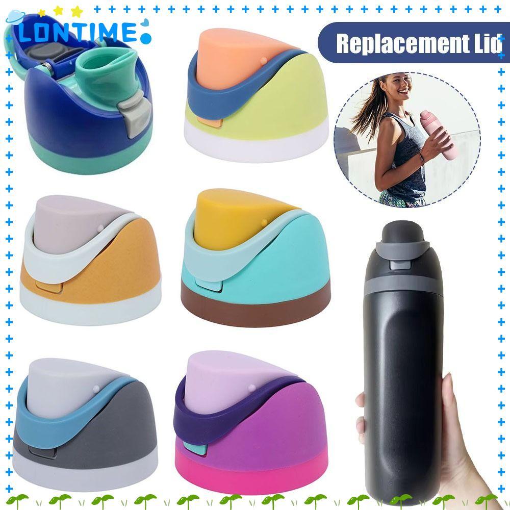 LONTIME หนึ่งปุ่มขวดด้านบน, BPA-Free ไม่มีฝาปิดเปลี่ยนการรั่วไหลของน้ําสําหรับ Owala Freesip, อุปกรณ์เสริมขวดน้ําสําหรับ Owala Freesip ใช้ทุกวัน