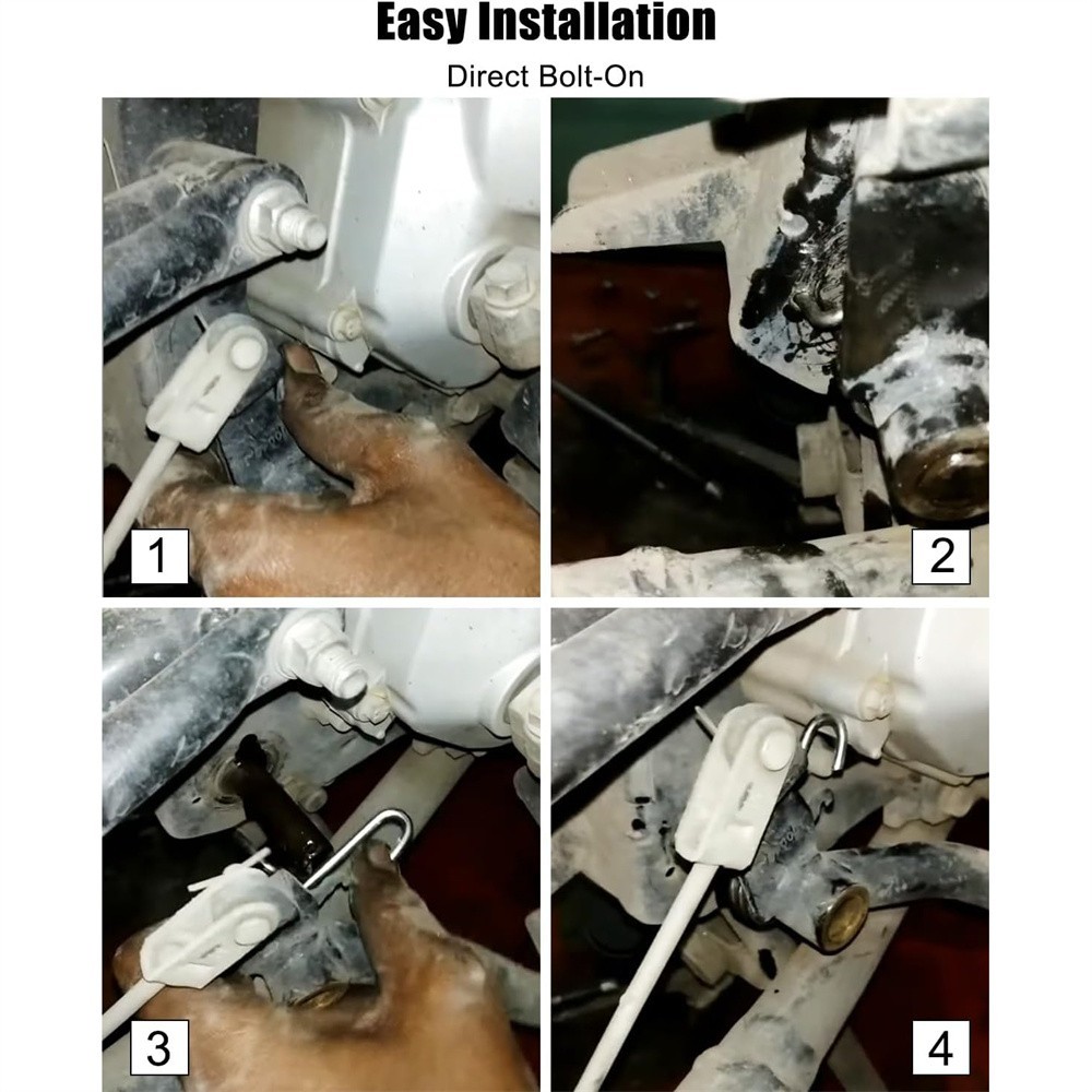 รถจักรยานยนต์ด้านหลังเบรค Rod Assembly Replacement Fit สําหรับ Kawasaki KLX110 KLX110L 110R DRZ110 D