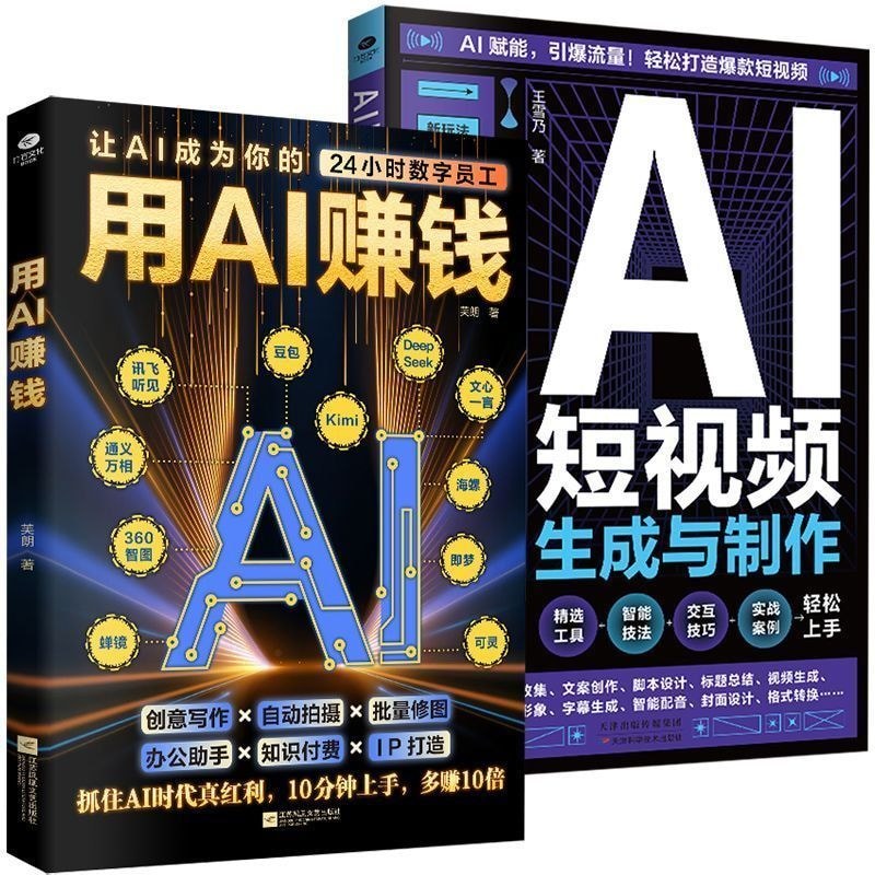 ใช้ของแท้ AI ทําเงิน AI รุ่นวิดีโอสั้นและหนังสือการผลิต#正版 ใช้ AI ทําเงิน AI รุ่นวิดีโอสั้นและหนังสื