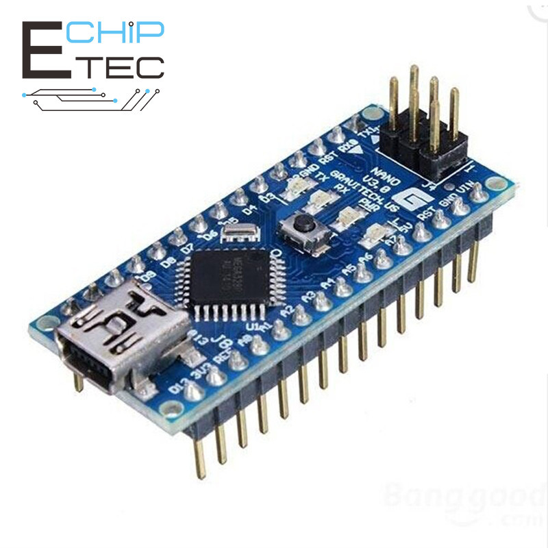 1PCS Mini USB Nano V3.0 Controller ATmega328 5V 16M ORIGINAL FT232RL สําหรับ Arduino รองรับ Win7 Win