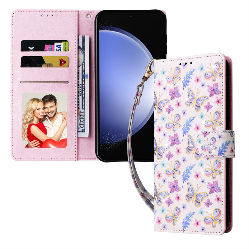 SAMSUNG หรูหราสําหรับSamsung Galaxy A08 A18 A17 A07 A06 S24 Plus A55 A35 A15 A05 A05S A24 5G S24 Ult
