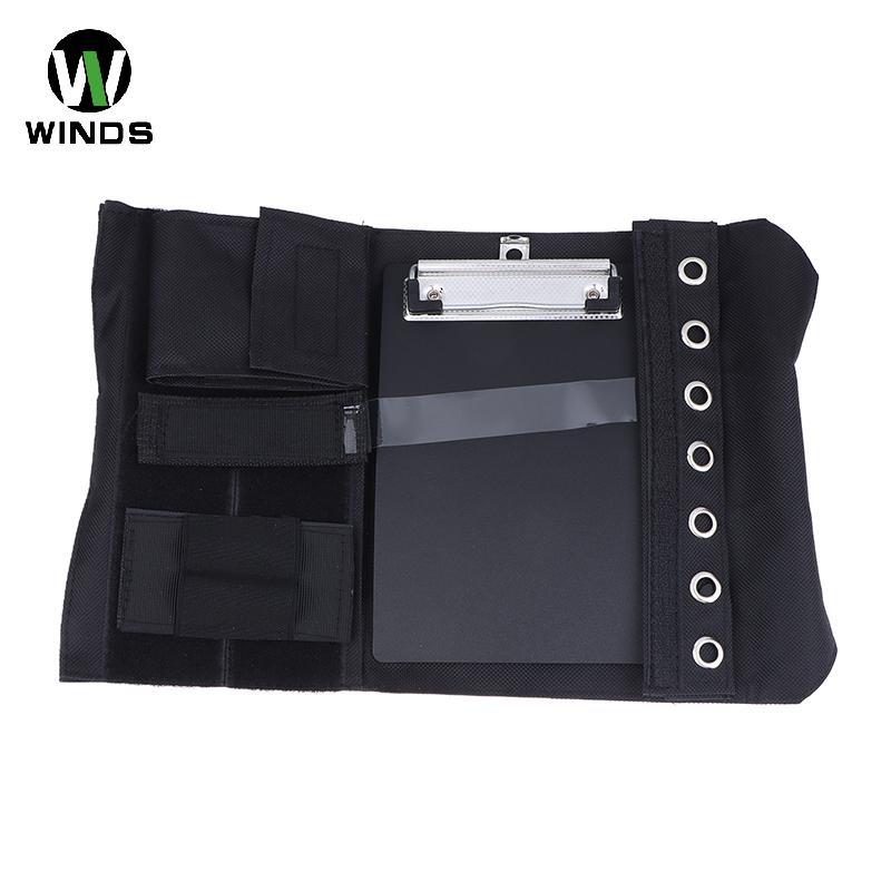 ODS Kneeboard ผ้า Oxford พร้อมสายปรับการบินขาสายรัดบอร์ด Kneeboard ผ้า Oxford พร้อมสายปรับได้ OD