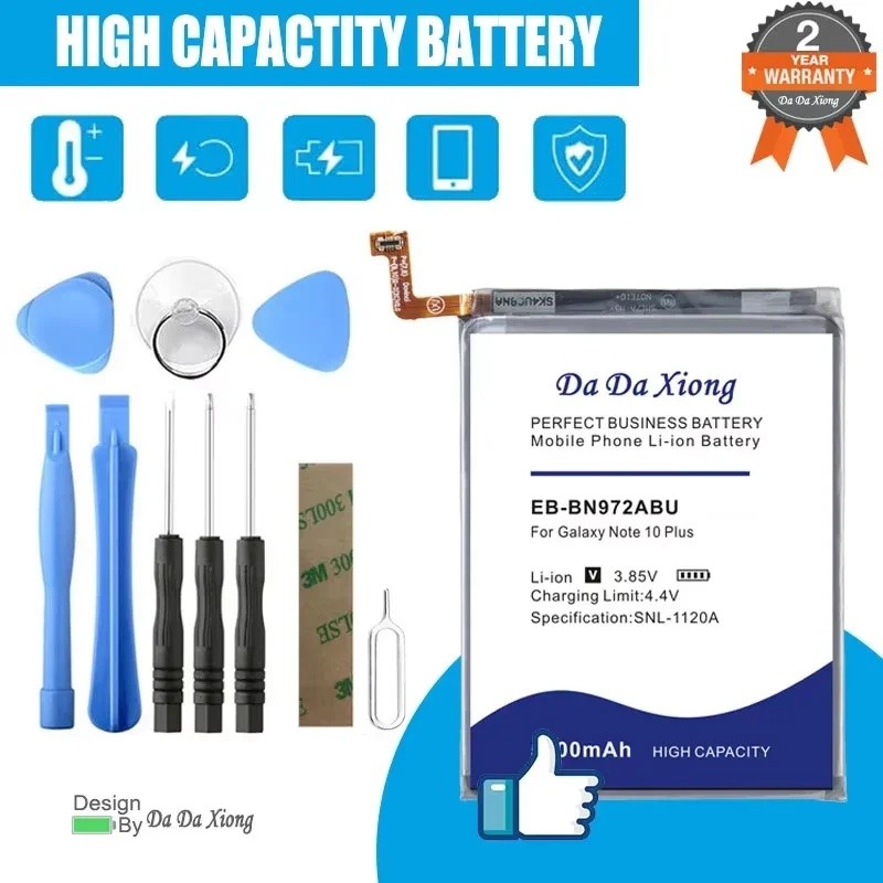 EB-BA750ABU EB-BN972ABU DaDaXiong แบตเตอรี่สําหรับ Samsung Galaxy A7 2018 รุ่น A730x A750 SM-A730x A
