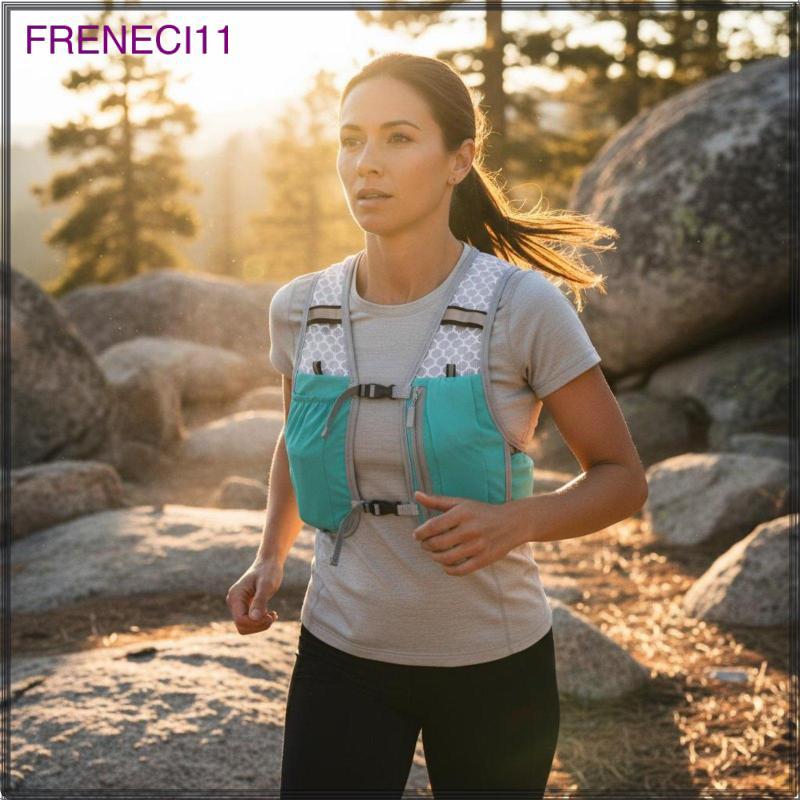 [freneci11] Hydration Running Pack สีดํา