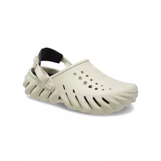 CROCS รองเท้าลำลองผู้ใหญ่ ECHO CLOG รุ่น CS 207937-2YJ - BONE/BLACK