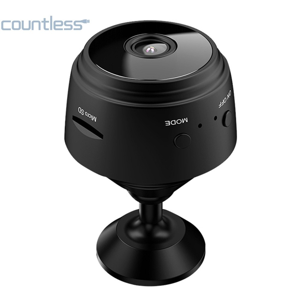 กล้อง IP ไร้สาย 1080P พร้อมการตรวจจับการเคลื่อนไหว Mini Hidden Nanny Cam การเฝ้าระวังภายในบ้าน