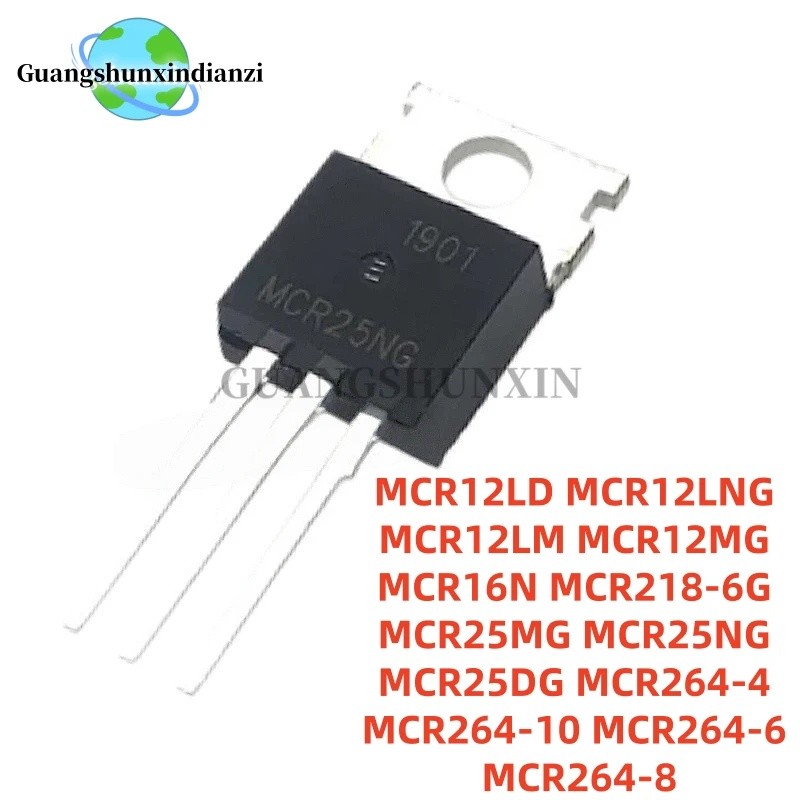 1-5PCS MCR12LD MCR12LNG MCR12LM MCR12MG MCR16N MCR218-6G MCR25MG MCR25NG MCR25DG MCR264-4 MCR-10 MCR