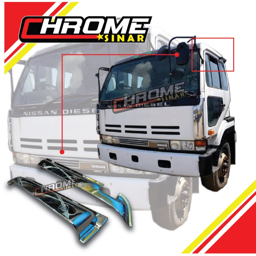 NISSAN UD CH520 DOORSOR CHROME