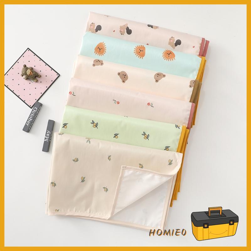 HOMIE0 เด็กวัยหัดเดินเตียงผ้าอ้อม Liners Pad เปลี่ยน Pad Liners ล้างทําความสะอาดได้เปลี่ยนเสื่อ Line