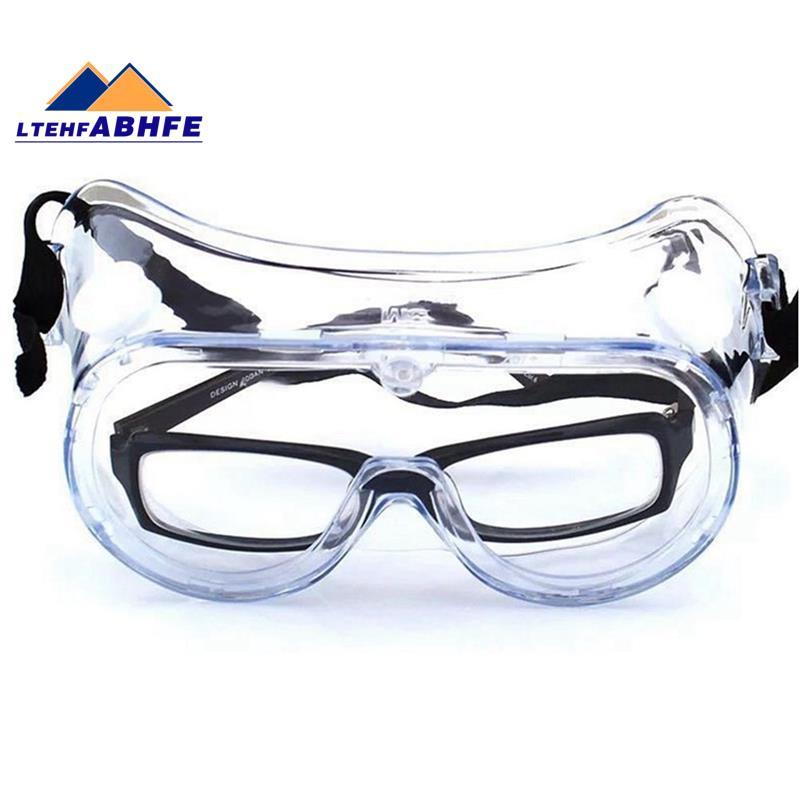 [ขายร้อน L]1621 แว่นตา Goggle Anti-Impact PC เคมี Splash ANSI Z87 มาตรฐานความปลอดภัยป้องกันส่วนบุคคล