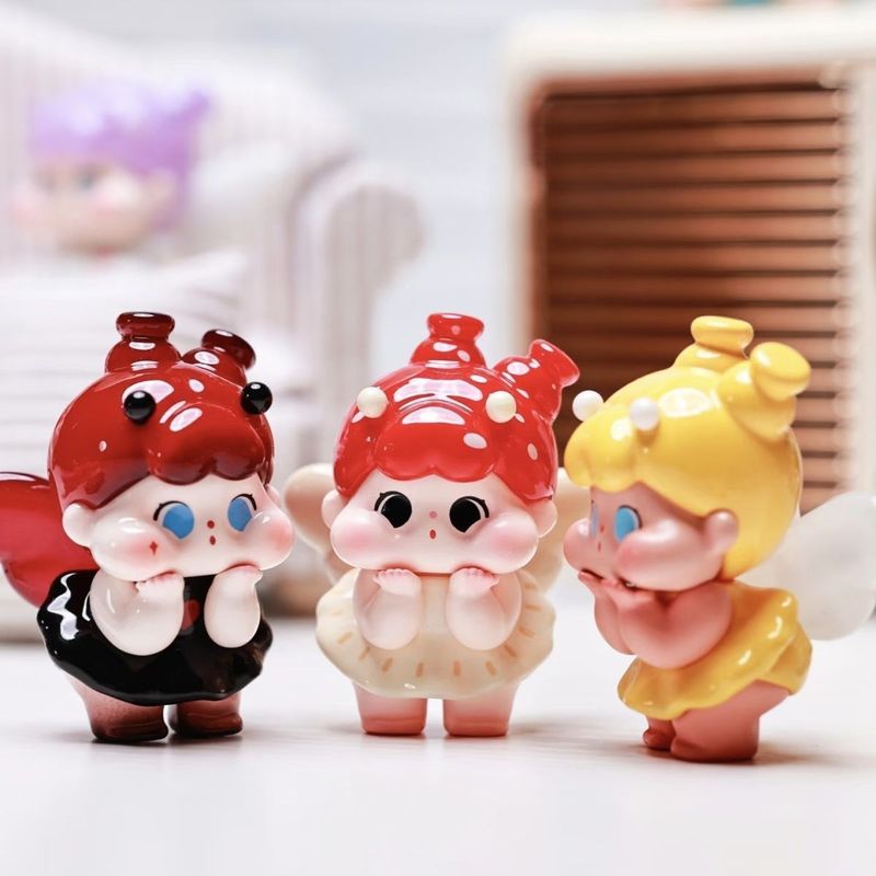 Ming Style QOQO Huafudi Series Cute Pellets [Two Orders] Mystery Box Cute Doll Decorative Figure Toy