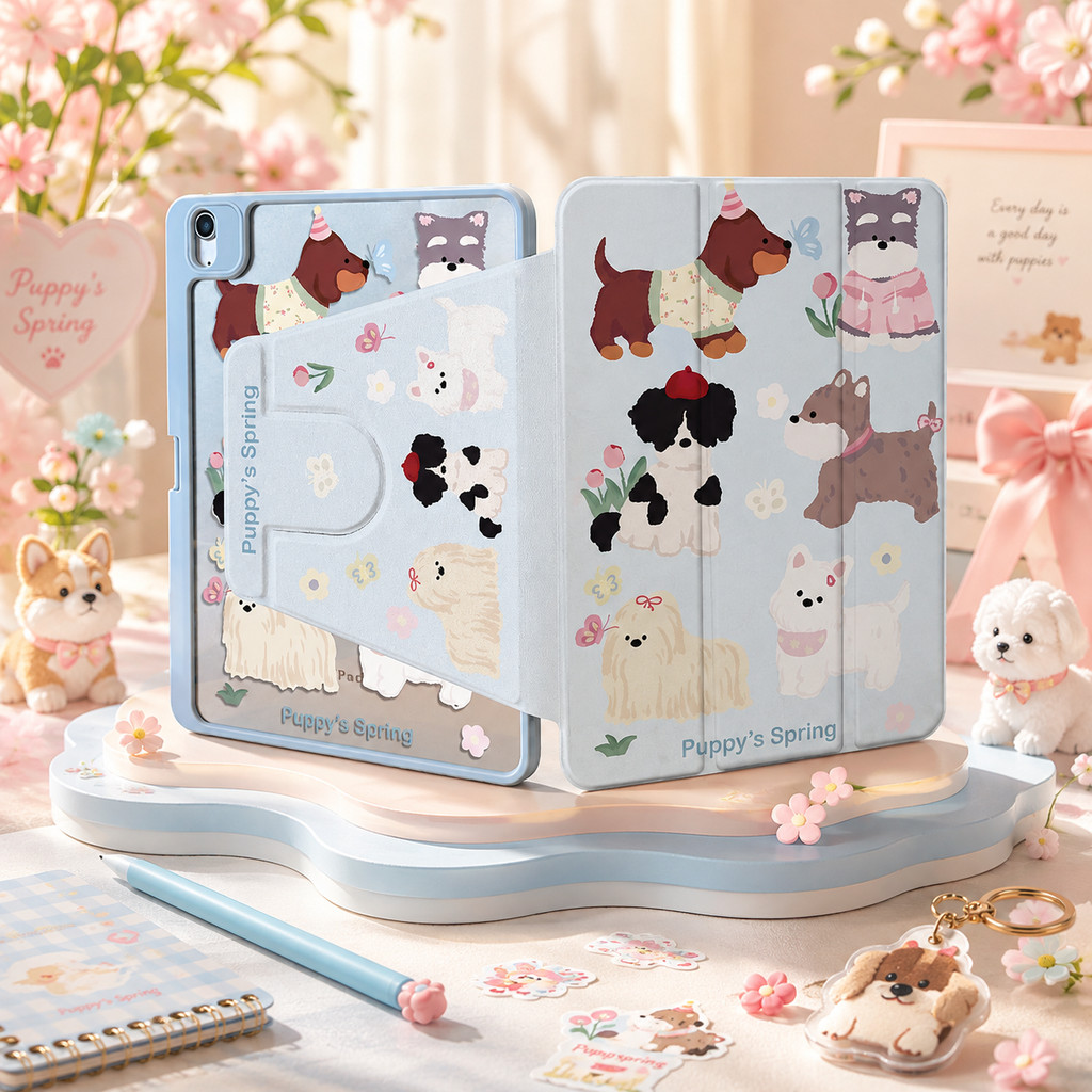 คส iPad 360 หมุนได้ ทรงพับสามทบ มีที่ใส่ปากกา Gen11 Gen10 Gen9/8/7 Air11 Air4/5 Air6/7/8 Pro11