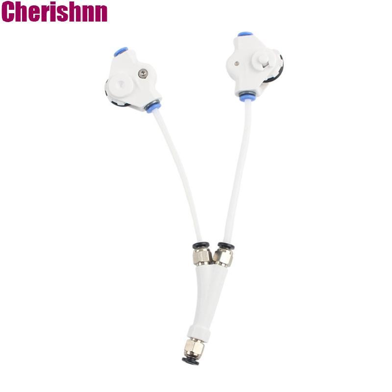 CHERIS Y Type 2 In 1 Filament Feeder Splitter สําหรับ DIY 3D เครื่องพิมพ์ Setups Kit