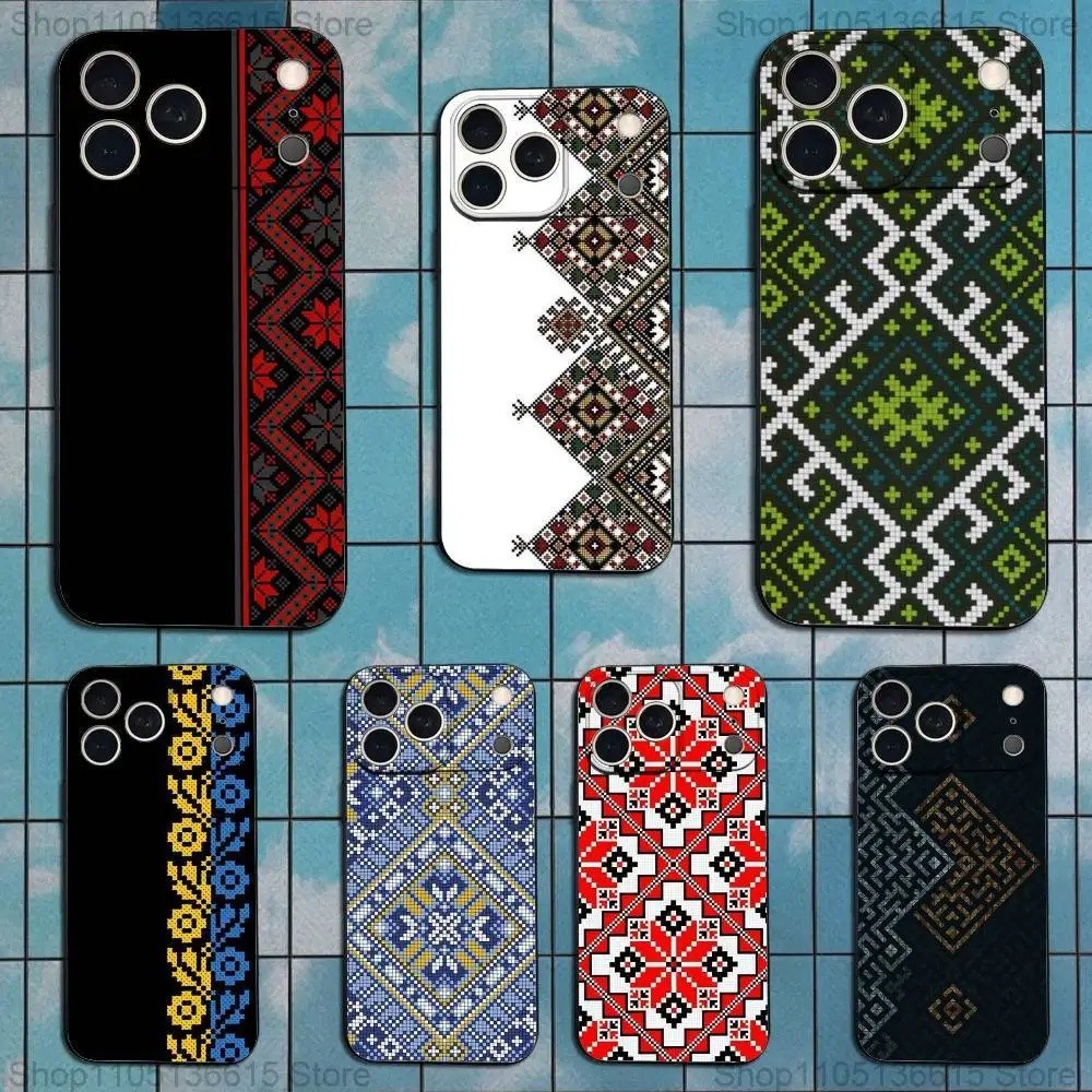 TP-1 รูปแบบ U-ukraine เครื่องประดับสําหรับ iPhone 17,18 16,15,14,17,12,11 Plus,Pro Max,XS,X,XR,SE,Mi