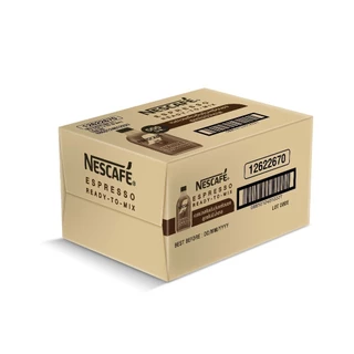 NESCAFE Ready-to-Mix Espresso (No Sugar) เนสกาแฟ เรดี้ทูมิกซ์ เอสเปรสโซเข้มข้นพร้อมชง สูตรไม่มีน้ำตาล 500มล.(3 ขวด)