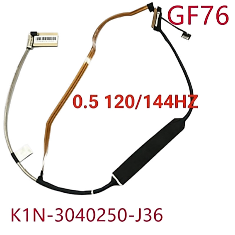 สําหรับ MSI GF76 GL76 WF76 MS17L1 MS17L2 MS17L3 MS17L4 MS17L5 แล็ปท็อปหน้าจอ LCD จอแสดงผล LED ริบบิ้