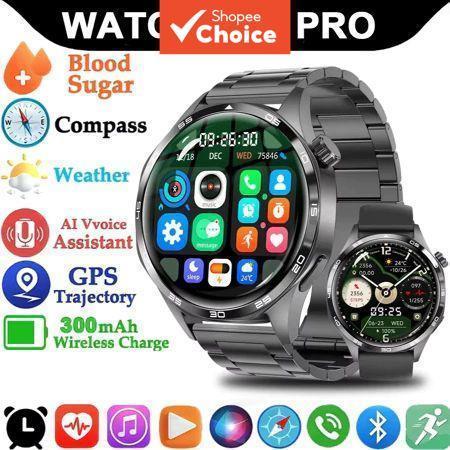 Gt5 Pro 2026 สมาร์ทวอทช์หรู หน้าจอ Amoled HD วัดอัตราการเต้นของหัวใจ พร้อมส่ง