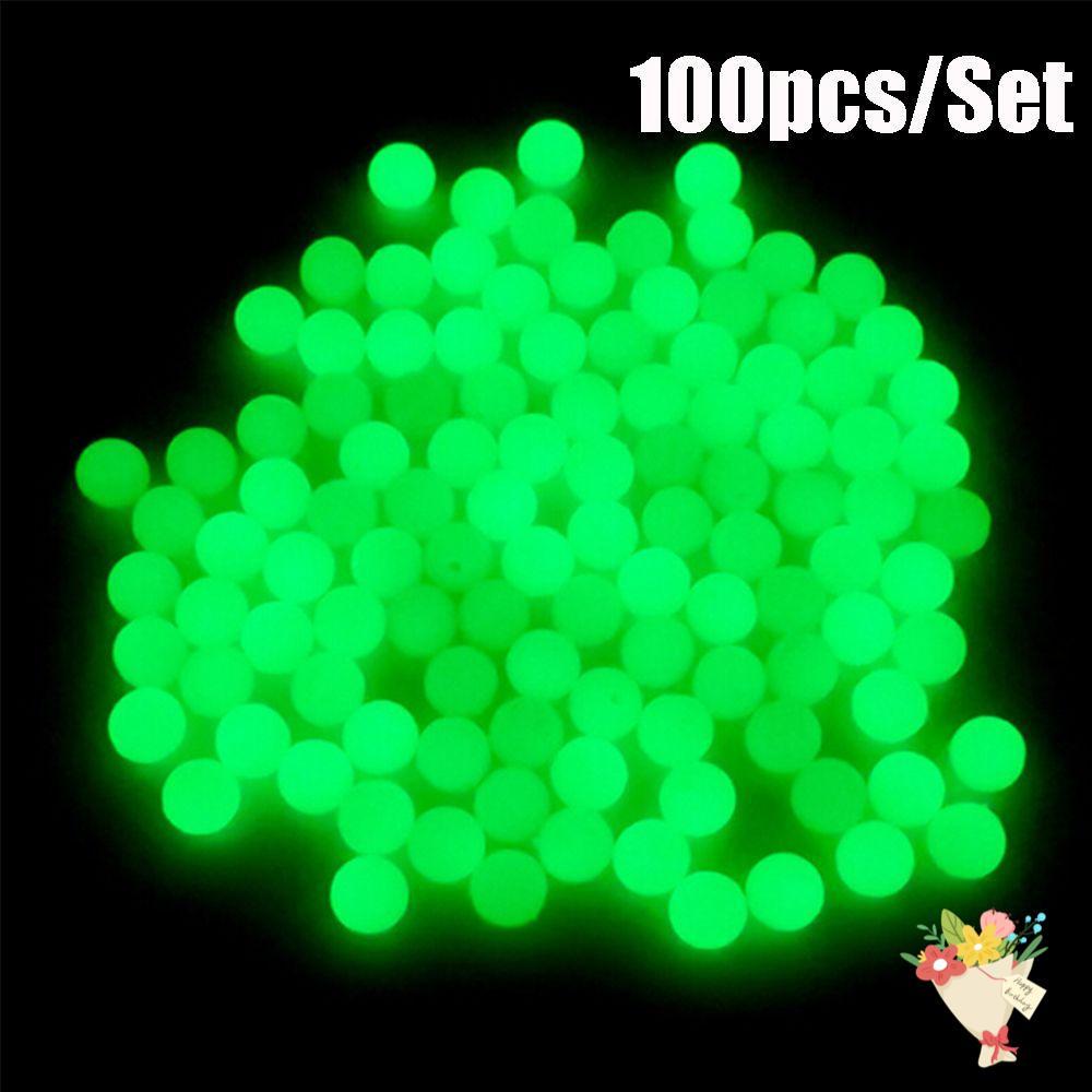 CHIHI 100 ชิ้น/ถุงตกปลาลอยลูกปัดคุณภาพสูง Sea Night Stoppers
