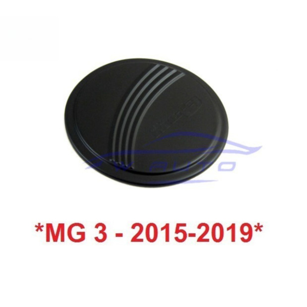 สีดำด้าน ครอบฝาถังน้ำมัน MG3 MG 3 2015 2016 2017 2018 2019 เอ็มจี3 เอ็มจี สาม ที่ปิด แต่งรถ ชุดแต่ง