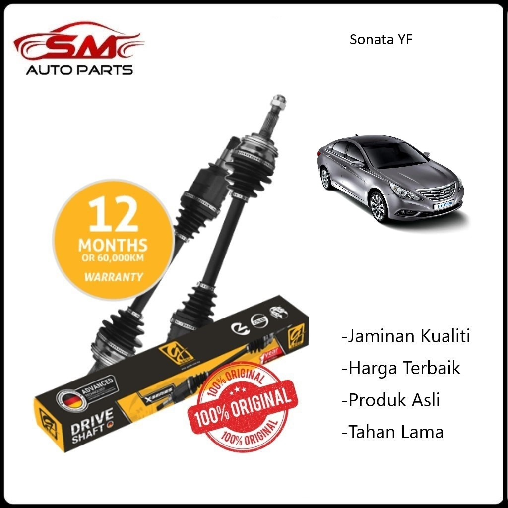 เพลาไดรฟ์ Gaido - Hyundai Sonata YF i45 2.0 2.4 6Speed Auto 2010-2014 (รับประกัน 1 ปีหรือ 60,000km )