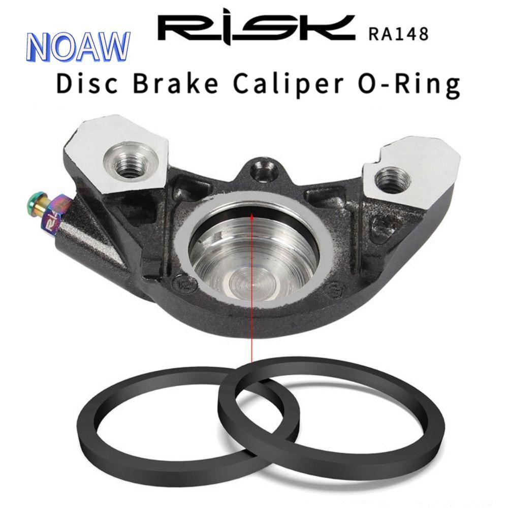 โน้ม‌ 2pcs แหวนปิดผนึก, RISK สีดําดิสก์เบรก Caliper, เบรคลูกสูบ O-แหวนสําหรับ SLX M7000 XT M8000 XTR