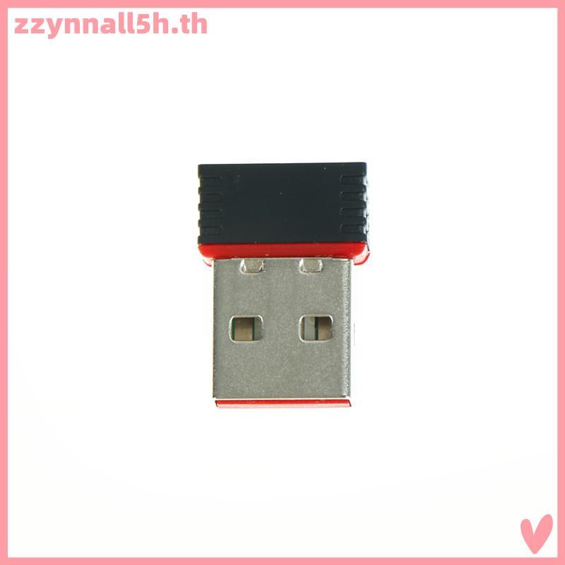 Zzynnall5h usb 2.0 wifi อะแดปเตอร์ไร้สาย เครือข่าย อินเทอร์เน็ต lan การ์ด 802.11n/g/b มินิเดสก์ท็อป