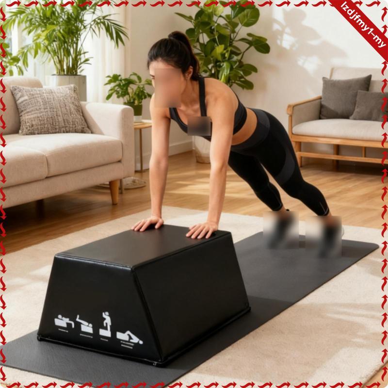 Leipupa Hip Thrust Box มัลติฟังก์ชั่น Glute Bridge Bench Hip Thrust Bench Stable Glute