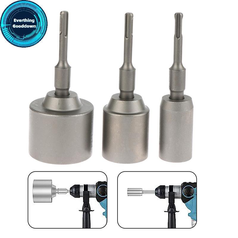 EVERTHING SDS-Plus T-Post Ground Rod Driver Ground Rod Driver เครื่องมือ Heavy Duty สว่านโรตารี่เจาะ