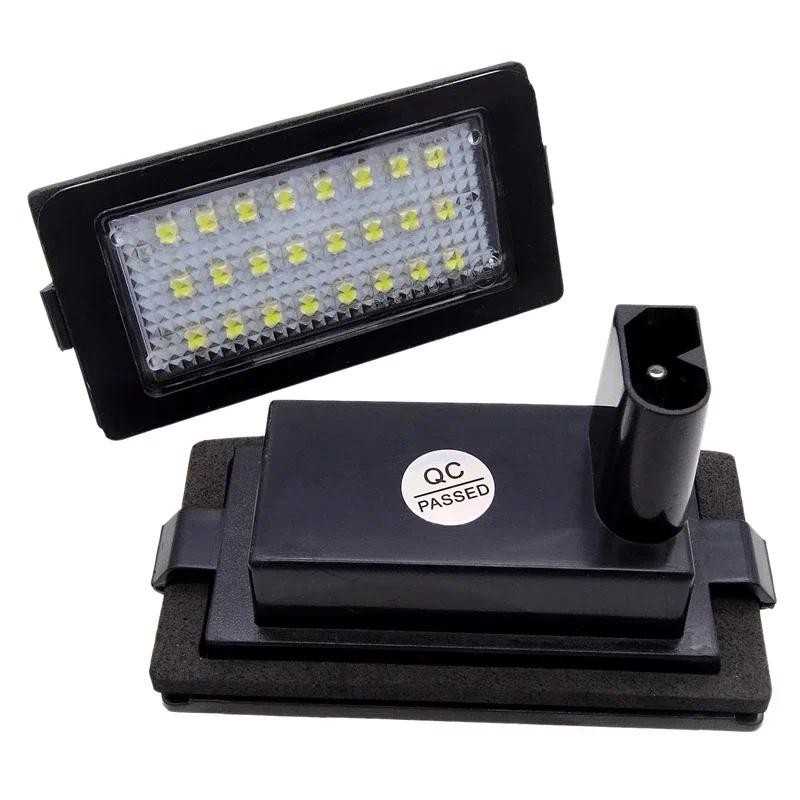 1 คู่รถ LED จํานวนใบอนุญาตโคมไฟสําหรับ BMW E38 7 Series 728i 730i 730d 740i 740d 740iL 750i 750iL 19