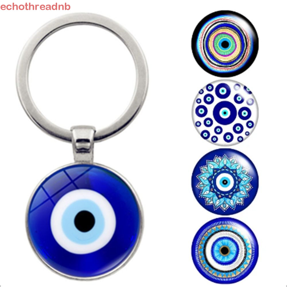 PIVOT Blue Evil Eye จี้, Lucky Blue Evil Eye พวงกุญแจ, Evil Eye พวงกุญแจลูกปัดตุรกีแฟชั่นอินเทรนด์เค