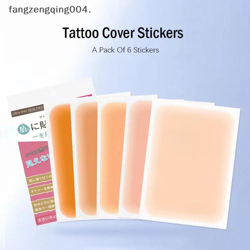 F4TH 6PC กันน้ํา Tattoo Flaw ปกปิดเทป Full Cover คอนซีลเลอร์ Stier Body Arm f4th