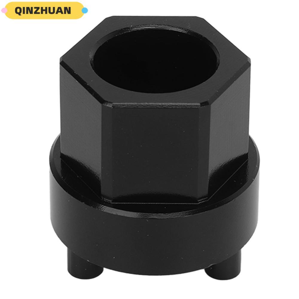QINZHUAN A/C คอมเพรสเซอร์คลัทช์ Hub Remover เครื่องมือ, 7 มม. 6 จุดซ็อกเก็ต Black & Sliver Clutchles