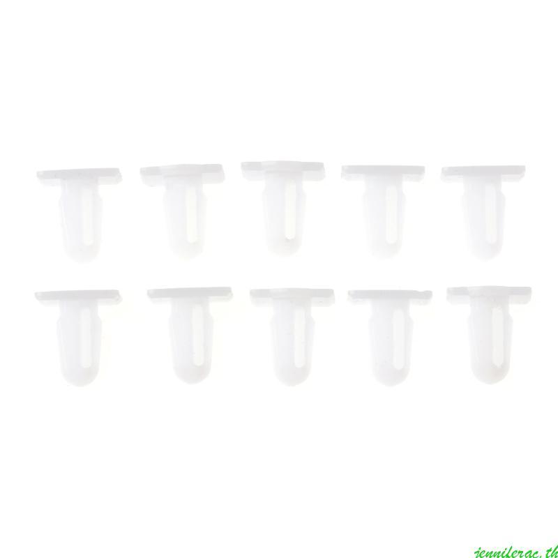 Jenniferac 10 ชิ้นประตู Sill ครอบคลุม Trim Moulding คลิปสําหรับ E30 E34 E38 Z4 E81 E46 E84