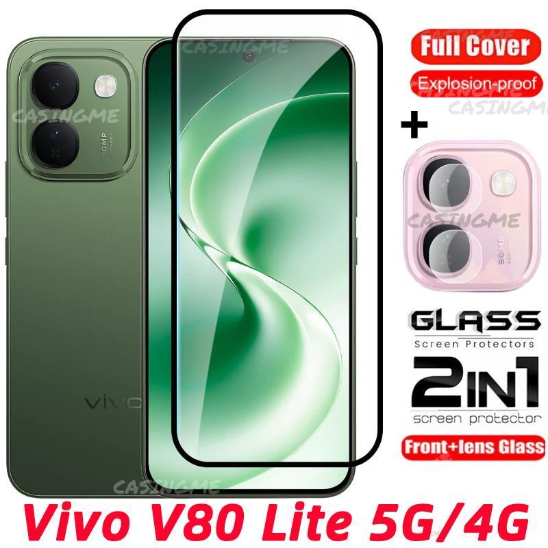 สําหรับVivo V80 Lite 2026 ป้องกันหน้าจอโปร่งใสคลุมทั้งหมดฟิล์มสําหรับVivo V80Lite VivoV80 V80 Lite 4