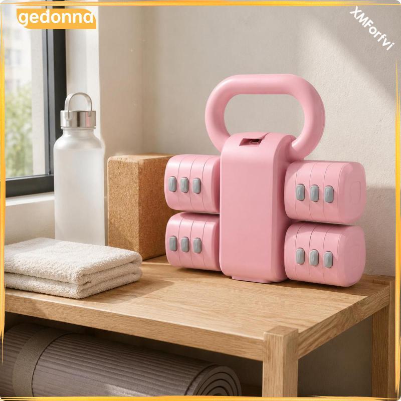 [gedonna] Dumbbell Barbell Kettlebell Set Easy Disassembly Convertible Weight Set Adjustable Kettleb
