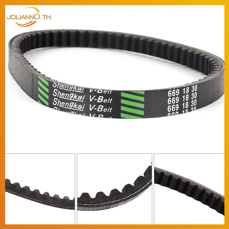 Joliann0 ไดรฟ์เข็มขัด 669 18 30 สกู๊ตเตอร์ Moped 49cc 50cc Go Kart GY6 CVT สําหรับ TAOTAO Roketa th