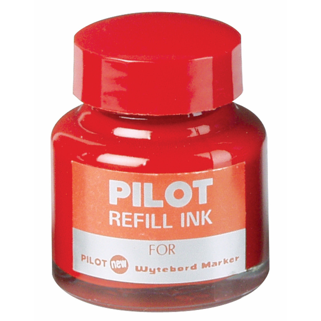 PILOT หมึกเติมปากกาไวท์บอร์ด สีแดง ขนาด 30 ซีซี (10 ครั้ง)