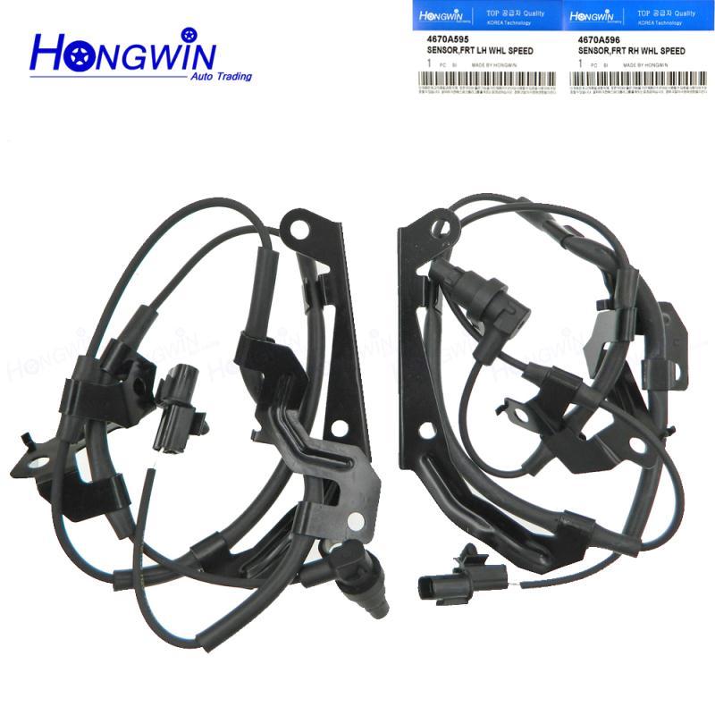 4670A595 4670A596 ด้านหน้าซ้ายขวาล้อความเร็ว ABS Sensor สําหรับ Mitsubishi Triton L200 Pajero Monter