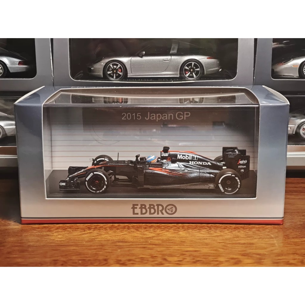 [Sale] Ebbro 1/43 Mclaren Mclaren MP4-30 2015 Japan GP No. 14 Alonso World First Formula Championshi