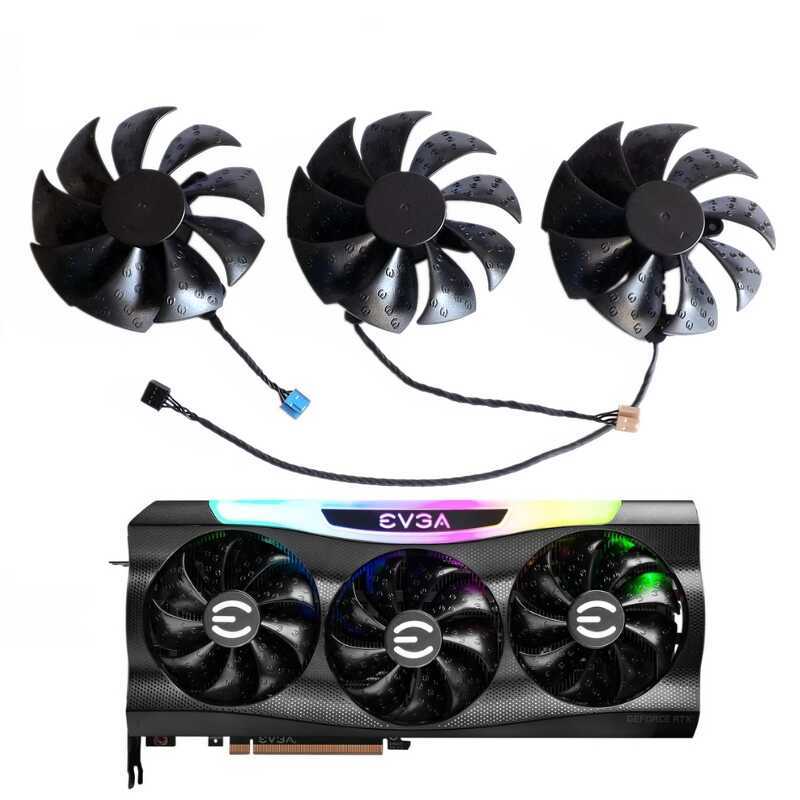 EVGA RTX3070 3070TI 3080TI 3090 FTW3 พัดลมกราฟิก