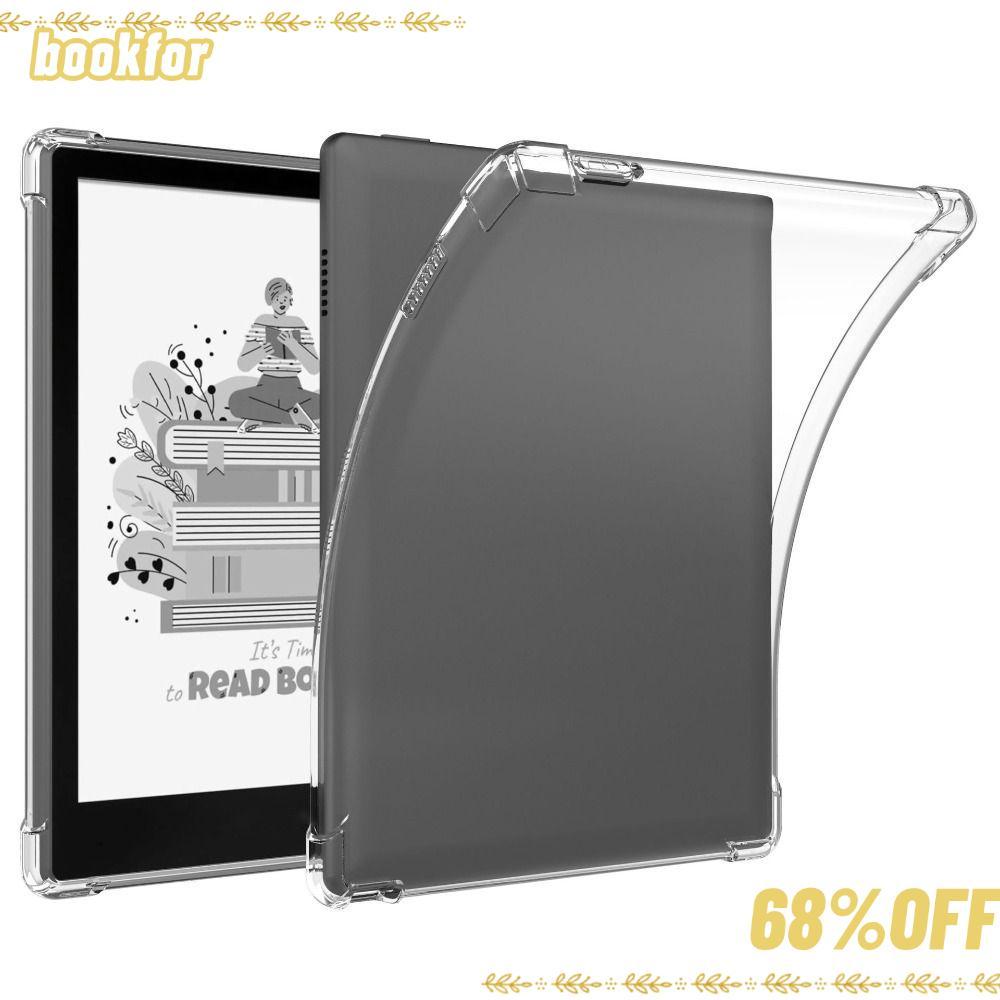 BOOKFOR 6 นิ้ว E-Reader,กันกระแทกป้องกันการล่มสลาย,คุณภาพสูงสวมใส่โปร่งใสTPUกลับเชลล์สําหรับMeeBook 