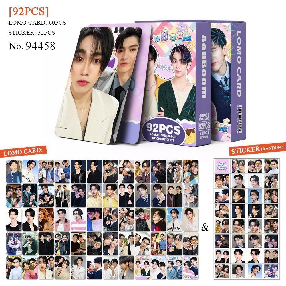 92 การ์ดรูปถ่าย Aouboom การ์ด Cheering Star KPOP สินค้าการ์ด LOMO