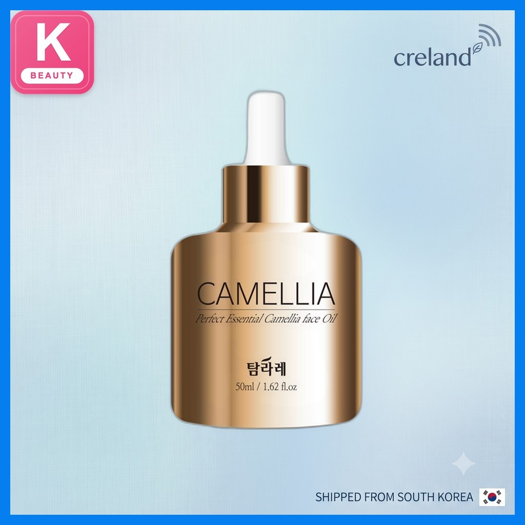 [Tamraur] Perfect Essential Camellia Face Oil, 50ml, 1 ชิ้น / Korean Face Oil / สูตรบางเบา by Facial