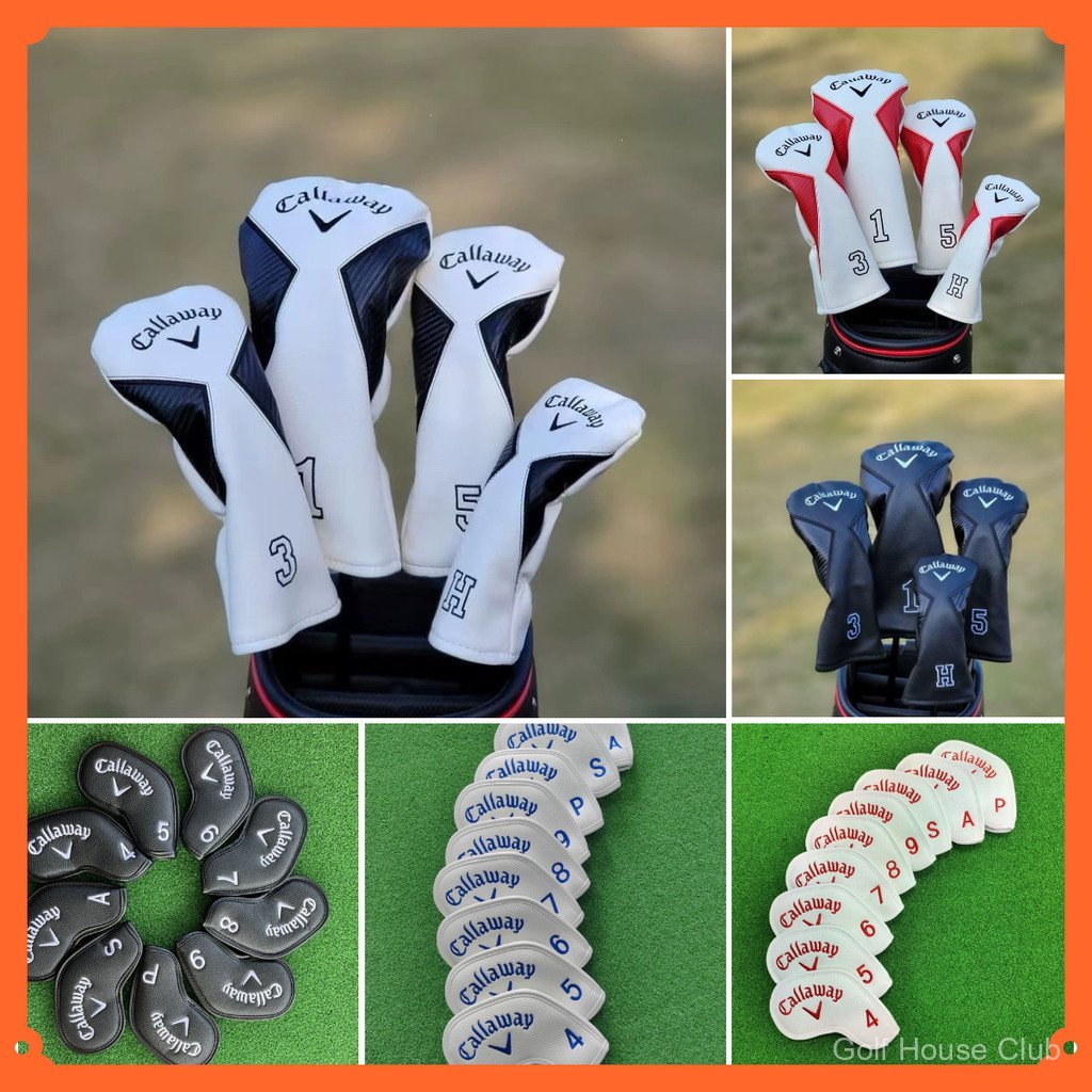 🔥พร้อมส่ง🔥 【Callaway】ปลอกหัวไม้กอล์ฟ ปลอกหัวไดร์เวอร์ ปลอกไม้กอล์ฟ 3/5 ปลอก UT ปลอกเหล็กกอล์ฟ Golf D
