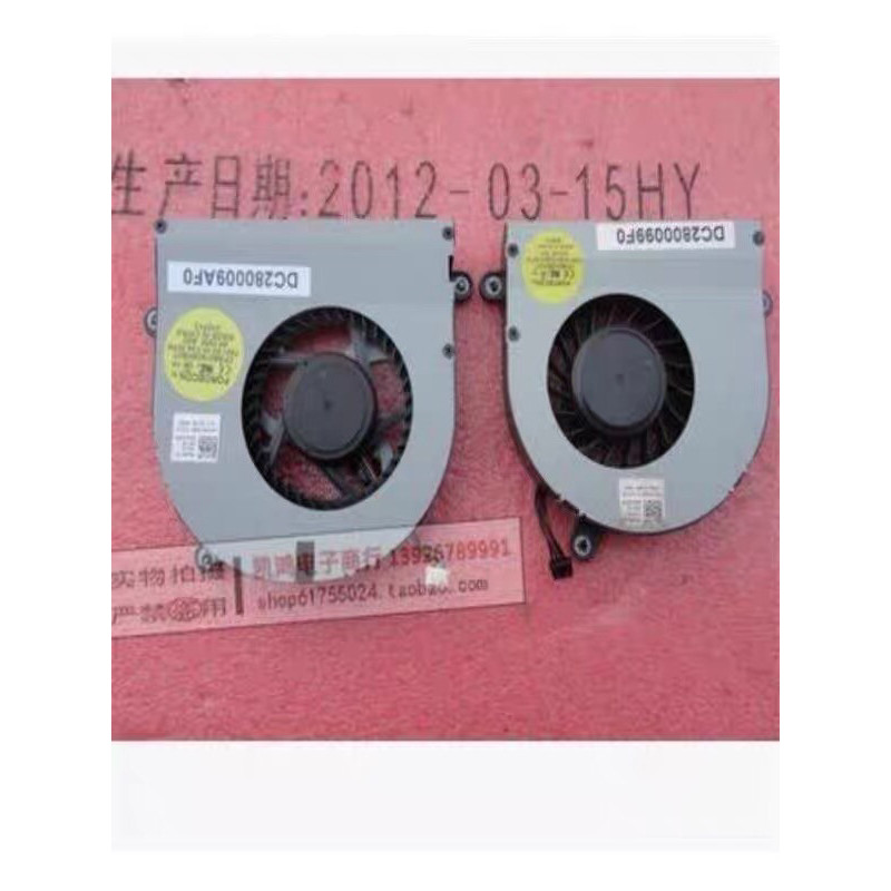 เหมาะสําหรับพัดลมระบายความร้อน CPU Dell Alienware M17X R3 04K1MM DFS601605HB0T