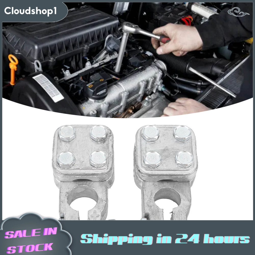 Cloudshop1 แคลมป์ยึดขั้วแบตเตอรี่ของ Aramox ขั้วต่อ 3 ทางที่ปลอดภัยและ 2 AWG 4/0