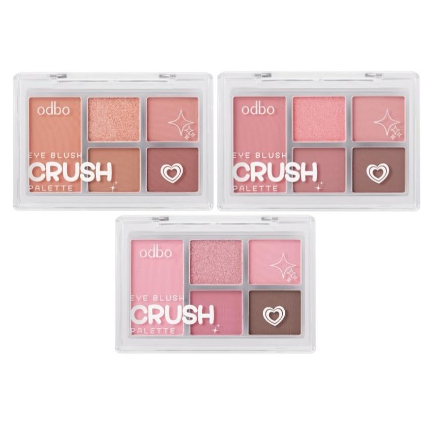 ((ODS04) ODBO Eyeshadow Palette and Blush odbo Eyeshadow Blush Palette