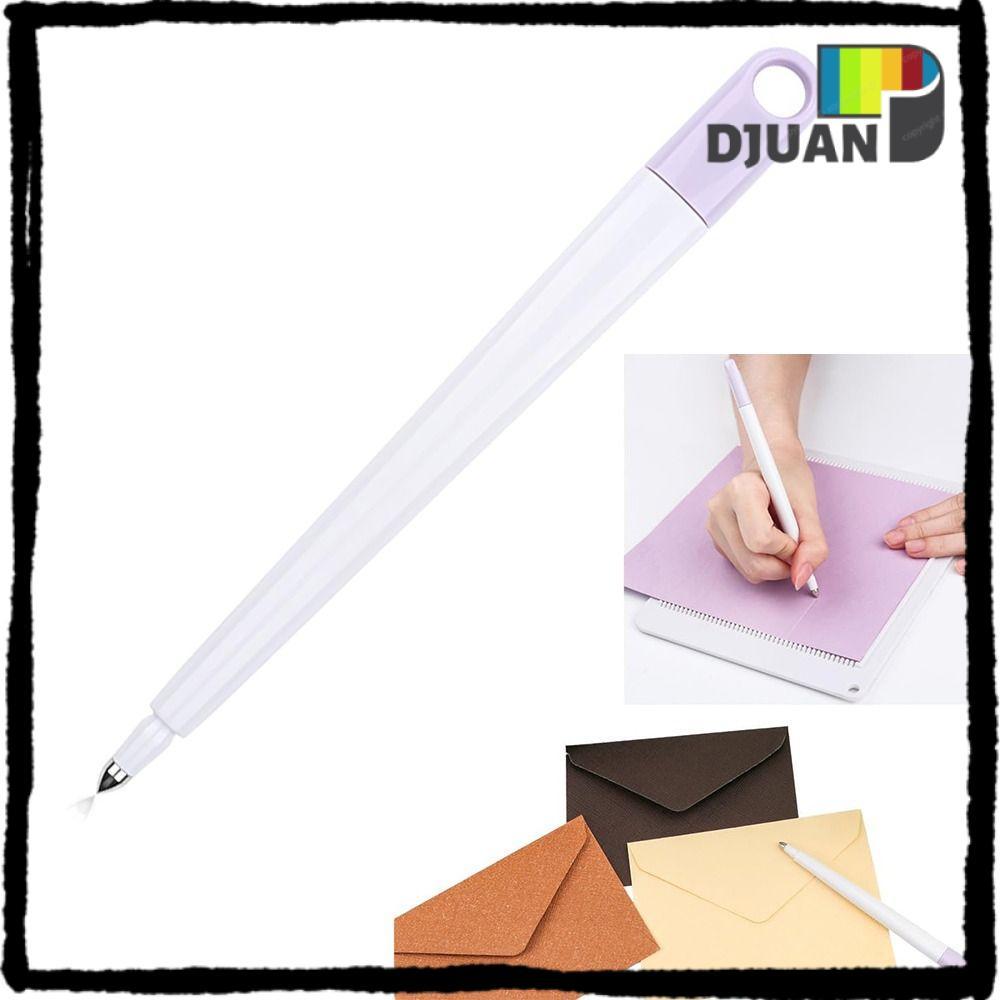 DUOJUAN Scorring Stylus, Art Craft Creative Scoring Tool Pen, ตัดทนทาน|ส่วนสําหรับเครื่องชงกาแฟ Cric