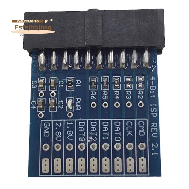 [fsfejhbjhkq]อะแดปเตอร์ใหม่ JTAG , ISP 4-BIT ISP REV 2.1 สําหรับ Easy Jtag Plus Box / เครื่องมือ ESA